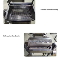 Prix usine Batteuse motorisée multi-cultures haute productivité pour colza, blé, soja, conception à alimentation complète 200-600 kg/h