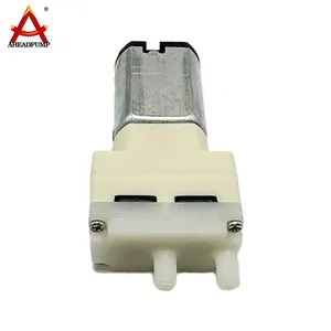 Miễn Phí Tiếng Ồn 0.8lpm Động Cơ Chân Không Bơm Khí Cơ hoành Cấu Trúc Pin Mini Máy Nén Khí Máy Bơm