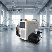 Machine de soudage au laser à fibre portative 4 en 1 refroidie par air PAT-1500, best-seller, 800 W, fiable et efficace pour une utilisation industrielle