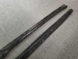 ชุดแต่งสเกิร์ตข้างคาร์บอนไฟเบอร์ลายฟอร์จ รุ่น OC สำหรับรถปอร์เช่ <span class=keywords><strong>911</strong></span> 992 คาร์เรรา 4 เอส 4เอส คูเป้ ปี <span class=keywords><strong>2019</strong></span> 2020 - Product Image 4