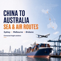Consolidación de carga LCL de China a Sídney y Nueva Galicia del Sur para carga de múltiples proveedores e importadores de NSW
