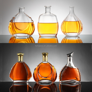 Ruisheng bán buôn Gin Whisky chai thủy tinh rỗng chai thủy tinh cho Whisky rượu - Product Image 6