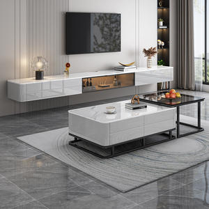 Meuble <span class=keywords><strong>Tv</strong></span> <span class=keywords><strong>mural</strong></span> de luxe, mobilier de salon, <span class=keywords><strong>support</strong></span> <span class=keywords><strong>Tv</strong></span> et Table basse en bois, meuble <span class=keywords><strong>Tv</strong></span> moderne - Product Image 6