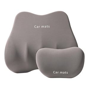 Almohada de Espuma Viscoelástica para Reposacabezas de Coche, Cojín para el Cuello, Protección Lumbar, Cómodo, Transpirable - Product Image 1