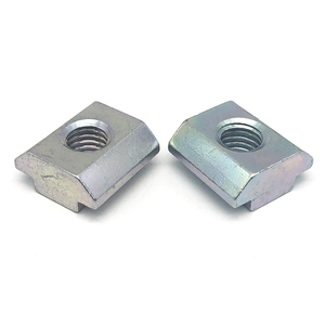 Tuerca en <span class=keywords><strong>T</strong></span> personalizada Perfil de aluminio cuadrado 1/4-20 3/8 M5 M6 M8 M10 M16 Tuerca en <span class=keywords><strong>T</strong></span> deslizante Tuerca con ranura en <span class=keywords><strong>T</strong></span> de acero inoxidable Tuercas en <span class=keywords><strong>T</strong></span> - Product Image 5