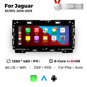 MEKEDE navegación GPS para coche 360 Cámara 4G LTE WIFI Android Car-play auto pantalla táctil para Jaguar XF XFL 2016-2019 - Product Image 5