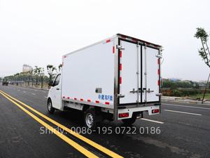 รถบรรทุกติดตู้เย็น4X2 F1E จิลีพร้อมกล่องทำความเย็นรถบรรทุกสามารถขนส่งผักได้ทุกสภาพอากาศผลิตในจีน - Product Image 5