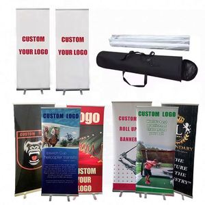 Expositor Portátil Enrollable de Aleación de Aluminio para Pancartas, 80*200cm, en Promoción - Product Image 1