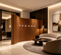 Paravent décoratif autoportant sur mesure, écran de séparation pliable pour hôtel, maison, projet OEM