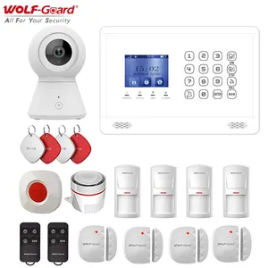 Wolf guard Tuya WiFi + 4G Controller di allarme antifurto intelligente 433MHz rilevatore di movimento sistema di sicurezza domestica Wireless