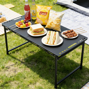 Wholesale Tactical <b>Table</b> <b>Outdoor</b> Foldable Hydraulic Rod Lightweight Portable Camping Picnic <b>Folding</b> Tea - Product Image 5