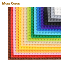 Plaque de base pour blocs de construction DIY 32x32 compatible avec les petites particules, pour l'assemblage de figurines et jouets