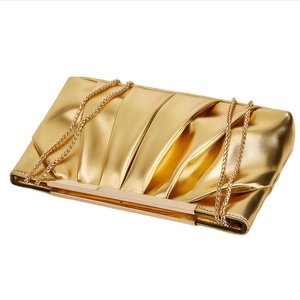 Bolso de Mano Cuadrado Plisado de Lujo para Mujer, de Cuero PU, para Eventos Formales, Cenas y Citas - Product Image 6