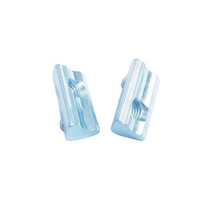 Accessoires pour profilés aluminium : Écrou élastique à 6 fentes M4 M5 M6, écrou à fente en T avec bille à ressort pour profilé aluminium <span class=keywords><strong>3030</strong></span> - Product Image 3