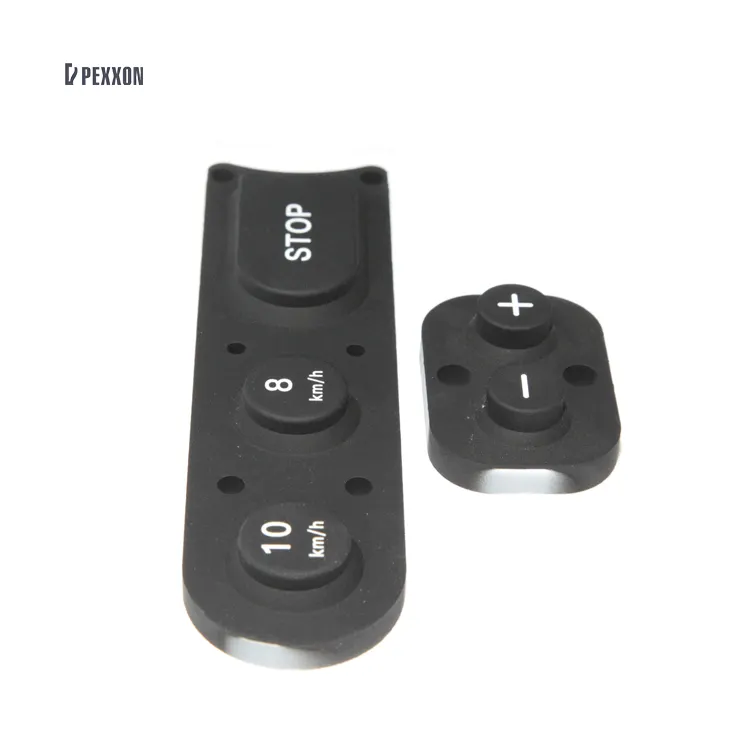 Custom Electronic silicone usb rubber cover abrasion resistant push button covers