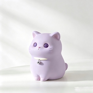 <span class=keywords><strong>Hucha</strong></span> de gato con campana y collar, caja de ahorro de monedas de <span class=keywords><strong>gatito</strong></span> de dibujos animados, adorno de escritorio para habitación infantil, regalo de cumpleaños para niños, decoración del hogar - Product Image 1