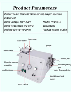 2025 New Diamond Micro-carving Oxygen Injection Instrument Skin Rejuvenation Removes Skin Stubbon Impurities Anti-aging Machine - Product Image 5