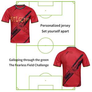 Maillot de fan de football pour l'<span class=keywords><strong>UEFA</strong></span> <span class=keywords><strong>Euro</strong></span> 2024 Maillot de fan de football France, Allemagne, Angleterre, Espagne, Croatie et Portugal - Product Image 4