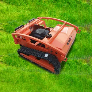Điều khiển từ xa máy cắt cỏ Máy cắt vườn Crawler cỏ cắt Xăng cỏ mover