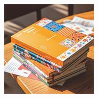 Nouveau produit 2024, magazine A4 de haute qualité avec impression de brochure brillante, papier pour impression de livre