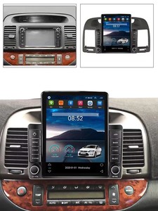 เครื่องเล่นดีวีดีในรถยนต์ Tesla Android 13 หน้าจอ IPS 2.5D สำหรับ <span class=keywords><strong>Toyota</strong></span> <span class=keywords><strong>Camry</strong></span> ปี 2002 2003 2004 2005 หน่วยความจำ 1+16GB พร้อม GPS, Bluetooth, ระบบควบคุมพวงมาลัย และระบบเสียงสเตอริโอ - Product Image 6