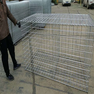 Boîte de gabions soudée par maille de <span class=keywords><strong>cage</strong></span> en pierre d'installation facile de prix concurrentiel - Product Image 2