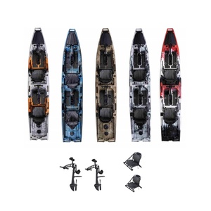 <span class=keywords><strong>Kayak</strong></span> a Pedal 2025 para Dos Personas, para Pesca y Entretenimiento en Ríos y Lagos, con HDPE - Product Image 1