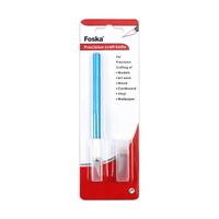 Foska – Kit de 5 Lames de Précision pour Gravure, Artisanat, Bricolage, Réparation de Modèles, Sculpture et Scalpel Multi-usages