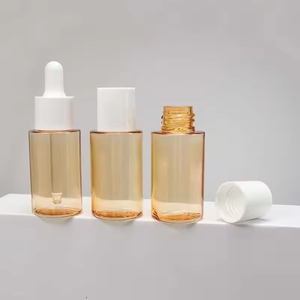 30ml Clear Glass Serum <b>Dropper</b> <b>Bottle</b> Essential Oil Hair Oil Skincare Packaging Pipette Cosmetic Container OEM ODM Supplier - Product Image 3