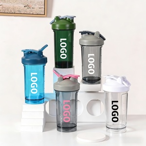 <span class=keywords><strong>Bouteille</strong></span> <span class=keywords><strong>de</strong></span> shaker à protéines personnalisée avec logo 500 ml 700 ml avec boule métallique, gobelet <span class=keywords><strong>de</strong></span> shaker transparent, <span class=keywords><strong>bouteille</strong></span> <span class=keywords><strong>de</strong></span> mélange <span class=keywords><strong>de</strong></span> poudre <span class=keywords><strong>de</strong></span> protéines pour la salle <span class=keywords><strong>de</strong></span> sport et l'entraînement - Product Image 2