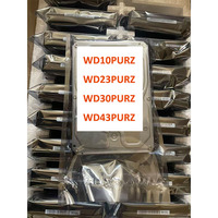 WD43PURZ 4TB Überwachungs-Festplatte Purple 3,5'' 5400 U/min 256MB für 24x7 Dauerbetrieb & KI-Videoanalyse Sicherheits-NAS-System