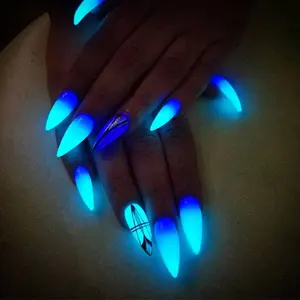 Poudre luminescente longue durée pigment photoluminescent pour vernis à ongles
