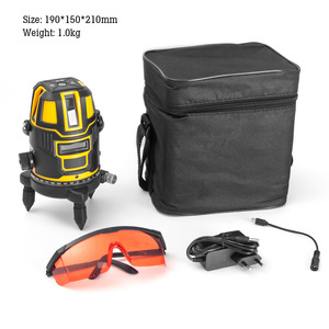 MYJ 5 Lines Self-Leveling 360 Leveling Device Nivel With Aluminum Base for Surveying 5 Lines <b>Laser</b> <b>Level</b> - Product Image 4