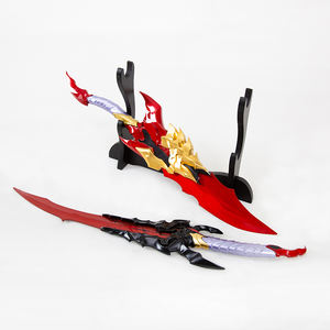 Épée en métal <span class=keywords><strong>Solo</strong></span> <span class=keywords><strong>Leveling</strong></span> Kamish's Wrath, type poignard principal/deuxième main, accessoire de cosplay, arme de collection et cadeau - Product Image 3