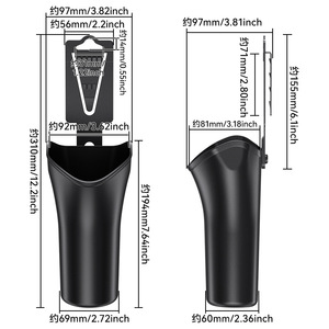Support de parapluie pour voiture, type suspendu, rangement de parapluie pour siège arrière, sac poubelle multifonctionnel pour voiture, rangement de voiture imperméable. - Product Image 1