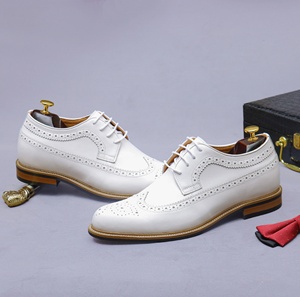 Zapatos Oxford de Cuero Genuino Formales y Versátiles, Estilo Retro con Diamantes, Casuales, de Negocios, Británicos, para Boda, Impermeables, Ligeros y Sin Cordones para Hombre - Product Image 5