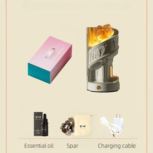 Cristal sin llama aromaterapia <span class=keywords><strong>Piedra</strong></span> difusora de cristal Natural para luz nocturna recuerdo de boda Difusión de fragancia de larga duración - Product Image 6