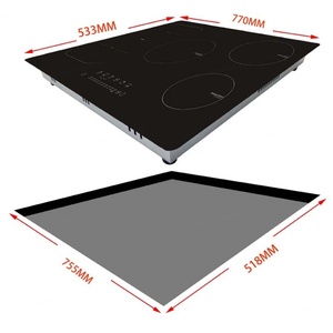 Table de cuisson à induction commerciale grande taille à commande tactile, personnalisée en usine (OEM/ODM) - Product Image 4