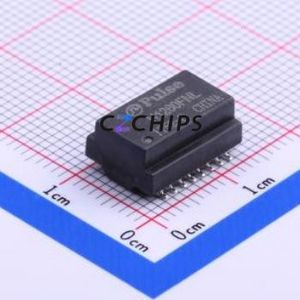 H1260FNLT LAN TRANSFORMER SMD,12.7x9.1mm 1CT เหนี่ยวนำ: 1CT/1CT: 350uH 1CT - Product Image 1