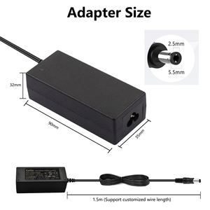 Miễn phí mẫu máy tính để bàn chuyển đổi Power Adapter AC/DC 5V 8V 12V 24V 0.5A 1A 2A 3A 4A cho Led điều khiển LED ánh sáng làm bằng PC Chất liệu - Product Image 2