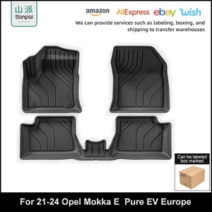 Tappetini Personalizzati in TPE per Opel <span class=keywords><strong>Mokka</strong></span> <span class=keywords><strong>E</strong></span> 2021-2024, Impermeabili <span class=keywords><strong>e</strong></span> Antimacchia, Su Misura per SUV, Rivestimenti Protettivi per Interni Auto - Product Image 2