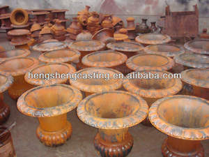 Jardinières antiques <span class=keywords><strong>en</strong></span> <span class=keywords><strong>fonte</strong></span> Jardinières classiques <span class=keywords><strong>en</strong></span> <span class=keywords><strong>fonte</strong></span> - Product Image 2