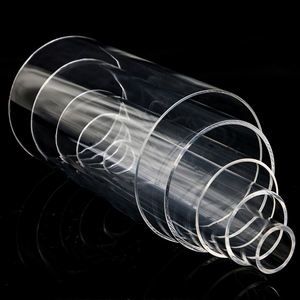 고품질 대구경 투명 PP 플라스틱 방수 산업용 포장 보관 튜브 - Product Image 2