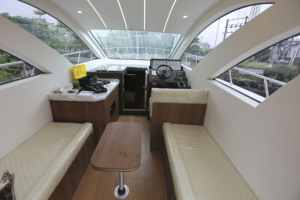 Yate de Lujo de Aleación de Aluminio de 41 pies, Fabricación Directa de Fábrica Kinocean 2026, con Certificación CE, Lancha Deportiva de Alta Velocidad con Motor Fuera de Borda <span class=keywords><strong>en</strong></span> <span class=keywords><strong>Venta</strong></span> - Product Image 4