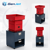 Broyeur de céréales électrique industriel pour le traitement du maïs et du blé, avec moteur de 1300W, grande trémie et production de 100 kg par heure