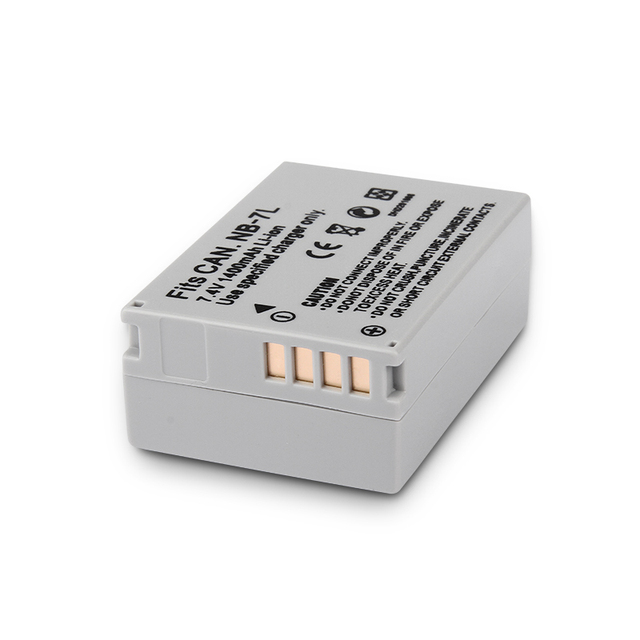 NB-7L 7.4V 1400mAh for Ca Non Power Shot G10 G11 G12 SX30 SX30 IS Camera MP Camera Battery