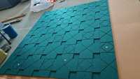 Feuilles de feutre acoustique en polyester PET, fabricant en gros, fournisseur de matériaux insonorisants haute densité