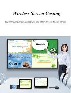 75 inch 20 infrared touch whiteboard interactive smart <strong>board</strong> for school digital <strong>board</strong> - Product Image 2