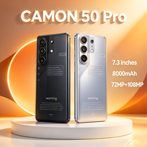 Smartphone Original Camon 50 Ultra Global 5G 16 Go + 1 To, Batterie Grande Capacité 8000 mAh, Appareil Photo Beauté 72 MP + 108 MP, Téléphones Mobiles Double SIM - Product Image 2