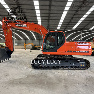 รถขุดดิน Doosan DX225LC ขนาด 22 ตัน มือสอง พร้อมบุ้งกี๋ สำหรับงานก่อสร้าง - Product Image 4